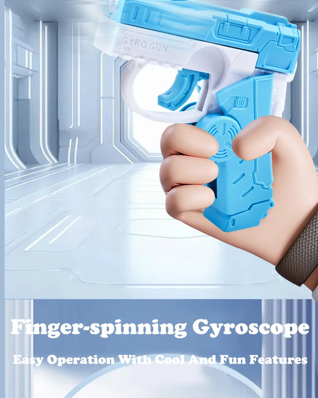 Toy Gun Mini Fidget Toy Spinner Pistol Kids Decompression Novelty Toy Hot Selling Popular Sensory Play Anti-Stress for Kids