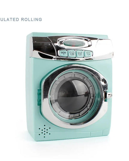 Kitchen Toys Set Kids Pretend Play Home Appliances Washing Machine Toaster Microwave Juicer Egg Cooker Girls Boys Play House Toy
