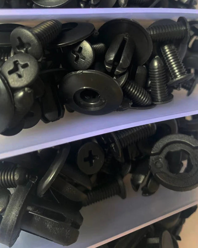 Auto Fastener Clip Mixed Car Body Push Retainer Pin Rivet Bumper Door Trim Panel Fastener Kit Car Clips Box or Bag packaging