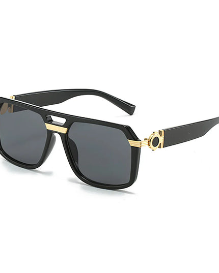 2025 Sunglasses for Women Fashionable Square Frame Glasses with Golden Decorative Legs and Exquisite Design for Women Glasses