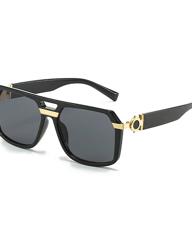 2025 Sunglasses for Women Fashionable Square Frame Glasses with Golden Decorative Legs and Exquisite Design for Women Glasses