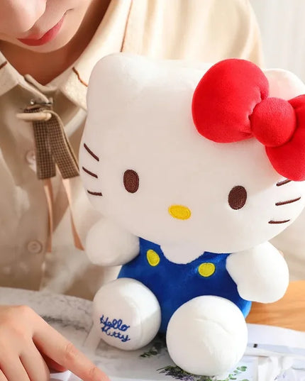 Hello Kitty Anime Hello Kitty Stuffed Toys Plushier Soft Pillow Birthday Gifts For Girls Kawaii Hello Kitty Plush Dolls