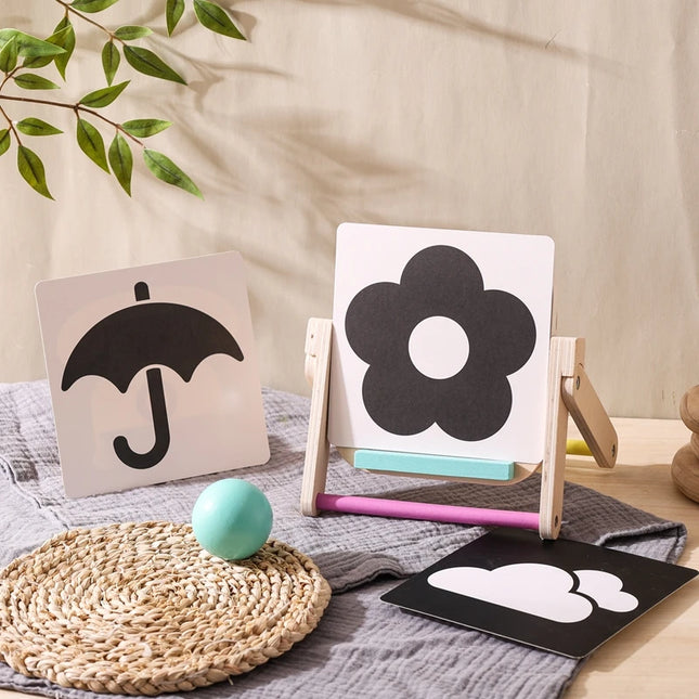 Montessori Wood Toys 0-12Months Baby Colorful Geometry Grasping Board Toys Newborn Sensory Touch Shape Recognition Game Toy Gift