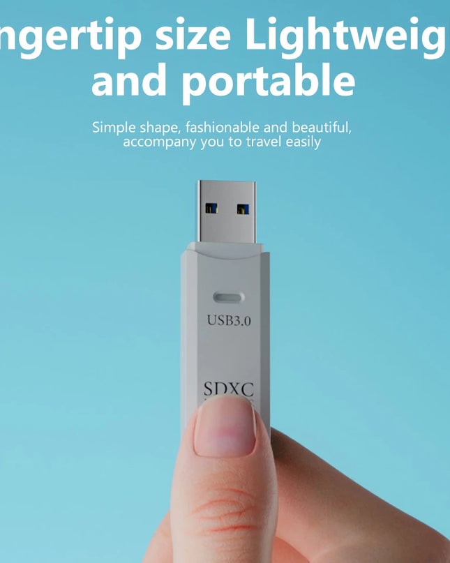 2 in 1 USB 3.0 Card Reader Micro TF sd card Reader usb adapter High Speed Cardreader TF Memory card For PC Laptop Accessories