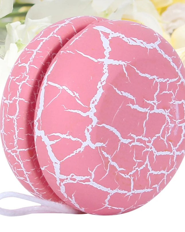Chinese Yoyo Bulk Toys For Kids Outside Playing Ball Wooden Yo-Yo Cartoon Workmanship Colorful Surface Safe Smooth Toddlers