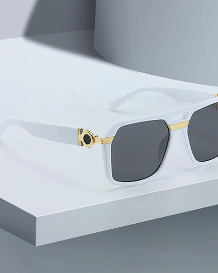 2025 Sunglasses for Women Fashionable Square Frame Glasses with Golden Decorative Legs and Exquisite Design for Women Glasses