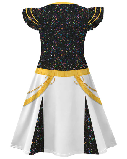 Kids K-Pop Demon Hunters Zoey Rumi Mira Costume Fancy Dress Cosplay Huntrix Idol Movie Cosplay for Girls Kids Halloween Carnival