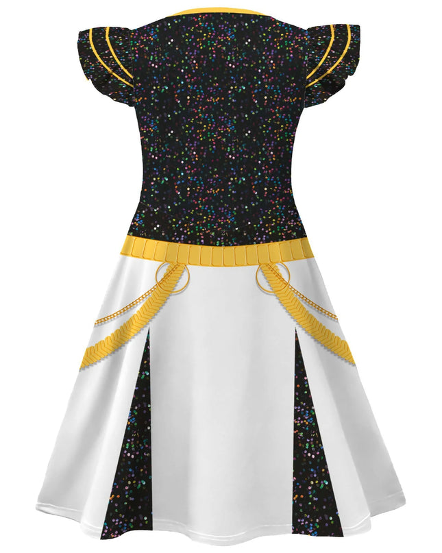 Kids K-Pop Demon Hunters Zoey Rumi Mira Costume Fancy Dress Cosplay Huntrix Idol Movie Cosplay for Girls Kids Halloween Carnival