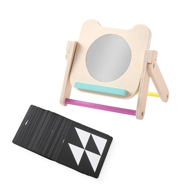 Montessori Wood Toys 0-12Months Baby Colorful Geometry Grasping Board Toys Newborn Sensory Touch Shape Recognition Game Toy Gift