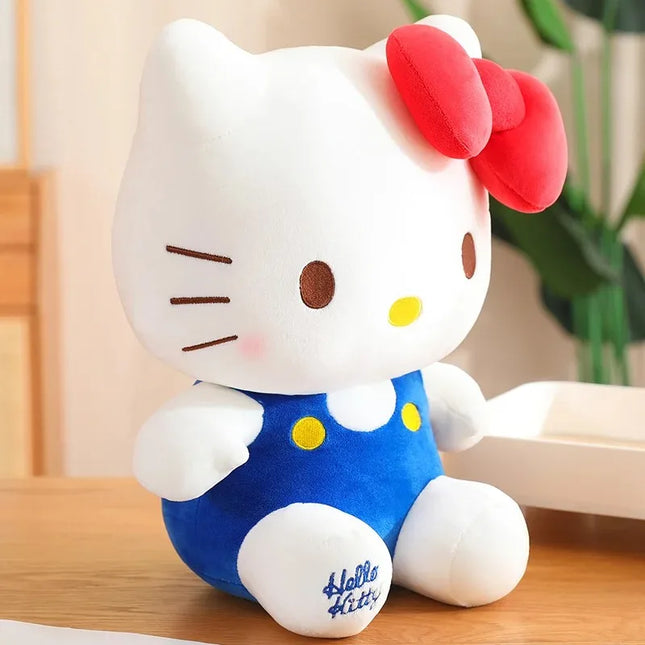 Hello Kitty Anime Hello Kitty Stuffed Toys Plushier Soft Pillow Birthday Gifts For Girls Kawaii Hello Kitty Plush Dolls