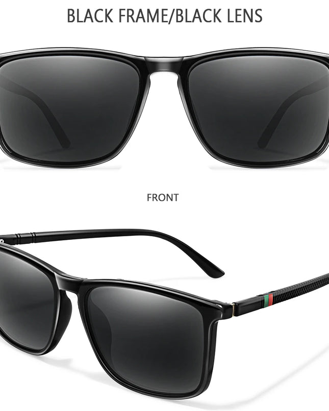 Luxury Square Vintage Polarized Cycling Sunglasses Men Women Fashion Travel Driving Fishing Sun Glasses Male Eyewear UV400