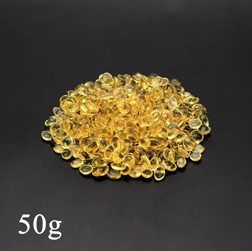 Best Quality 20/50/100/200G Italian Keratin Glue  yellow Granule/Beads/Grain  For Human Hair Extension