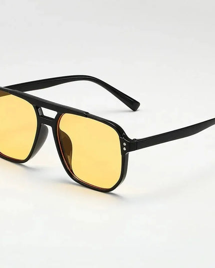 Vintage Men Women Big Sunglasses Men Square Shades Unisex Sun Glasses Black Lense Male Female Sunglasses UV400 Glasses