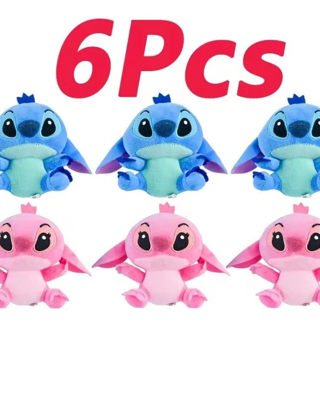 12cm 20cm 25cm Stitch Stuffed Plush Models Cartoon Stuffed Plush Dolls Anime Plush Baby Toys Kawaii Kids Birthday Gift