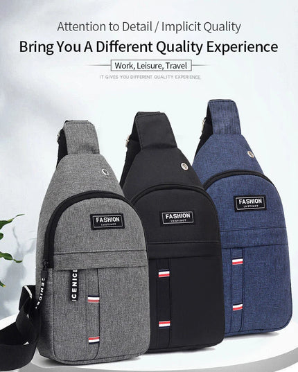 Men's Waterproof Large Capacity Fanny Pack, Adjustable Strap For Outdoor Activities, Travel Running, Hiking, And Cycling