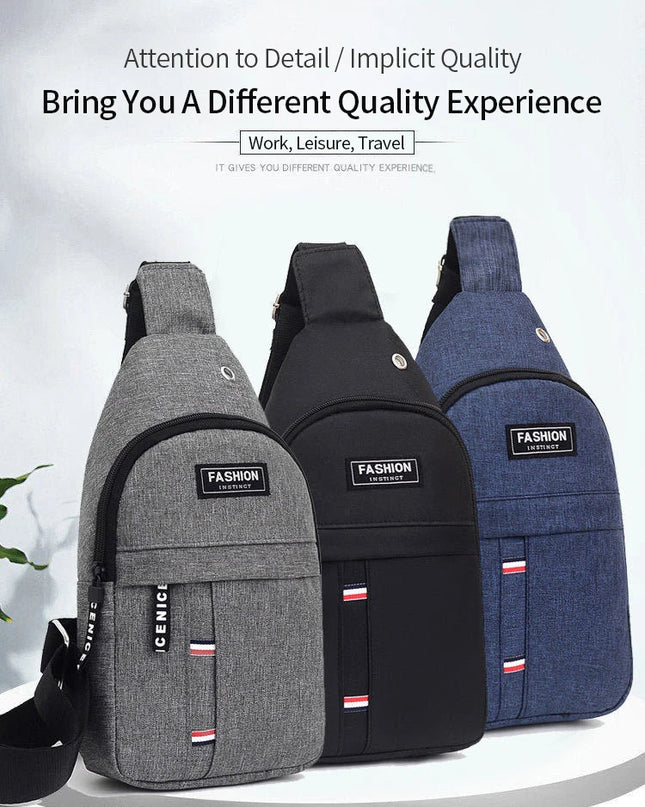 Men's Waterproof Large Capacity Fanny Pack, Adjustable Strap For Outdoor Activities, Travel Running, Hiking, And Cycling