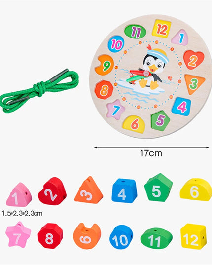 Montessori Wooden Games Baby Toys Puzzle Geometry Educational Games Kids Development Early Learning Toys For Children 1 Year 2