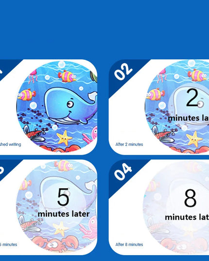 Montessori Toys Reusable Coloring Book Magic Water Drawing Book for Kids Toddler Toy Painting Book Educational Toys for Children