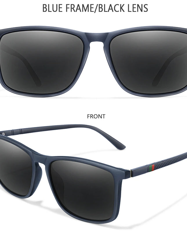 Luxury Square Vintage Polarized Cycling Sunglasses Men Women Fashion Travel Driving Fishing Sun Glasses Male Eyewear UV400