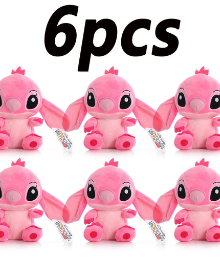 12cm 20cm 25cm Stitch Stuffed Plush Models Cartoon Stuffed Plush Dolls Anime Plush Baby Toys Kawaii Kids Birthday Gift