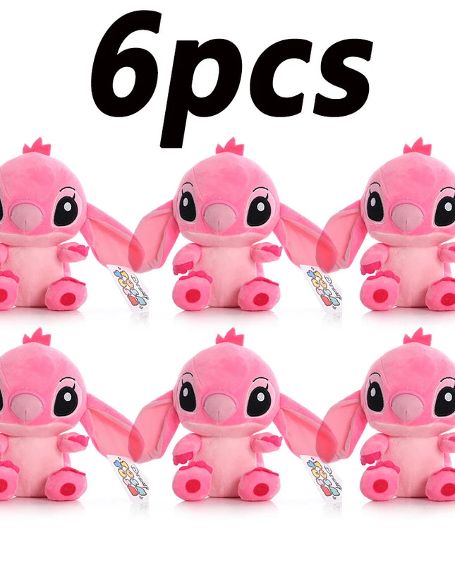 12cm 20cm 25cm Stitch Stuffed Plush Models Cartoon Stuffed Plush Dolls Anime Plush Baby Toys Kawaii Kids Birthday Gift