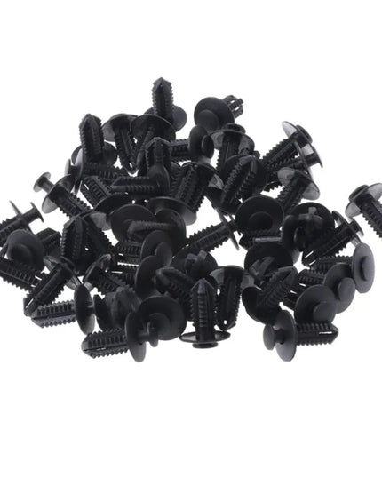 190PCS Car Retainer Clips 6 Sizes – Automotive Plastic Fasteners Kit for Auto Trim Panel Bumper Body Repair Tools