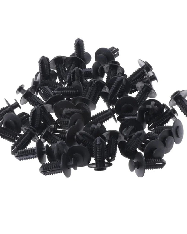 190PCS Car Retainer Clips 6 Sizes – Automotive Plastic Fasteners Kit for Auto Trim Panel Bumper Body Repair Tools