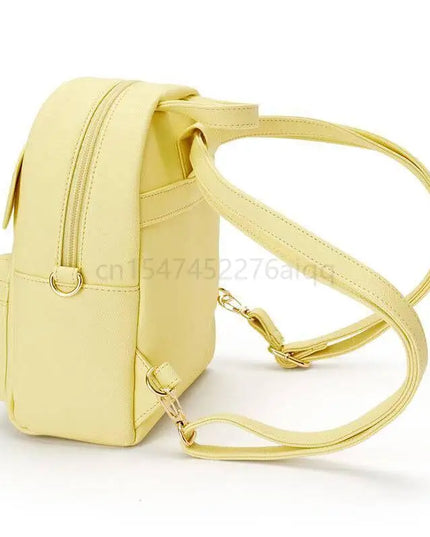 Sanrio Kawaii Hello Kitty Cinnamoroll My Melody Kuromi Pom Pom Purin Backpack Crossbody Messenger Bag Small Schoolbag Y2k Bag