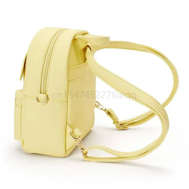 Sanrio Kawaii Hello Kitty Cinnamoroll My Melody Kuromi Pom Pom Purin Backpack Crossbody Messenger Bag Small Schoolbag Y2k Bag