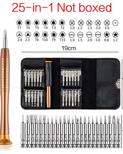 Precision Screwdriver Set, Laptop Tool Kit, 152/25 in 1 Professional Computer Screwdriver Repair Kit T5 T6 Torx Screwdriver