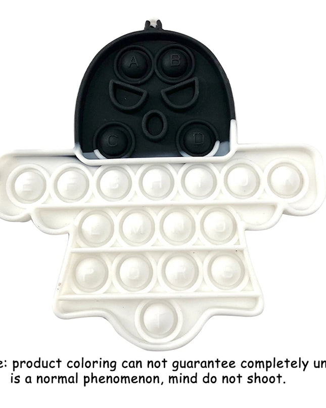 Push Pop Bubble Fidget Sensory Toy Stress Relief Toys Pack for Kids Adults Rainbow Anti-Anxiety Tools Office Stress Relief Toys