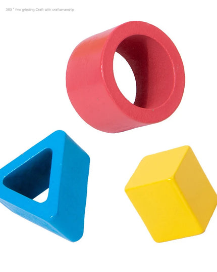 Montessori  Wooden Color Shape Cognitive Classification Matching Puzzle Children's Magnetic Fishing Learning Educational Toys