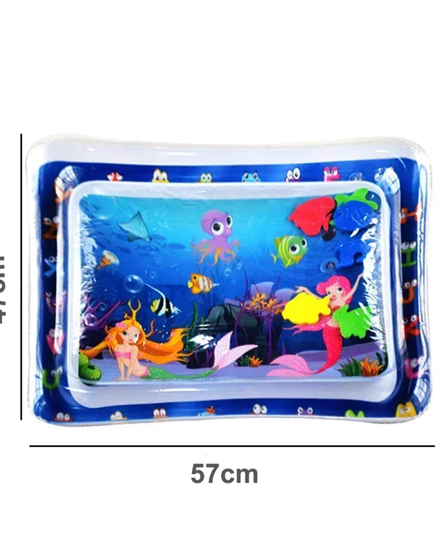 Baby Water Play Mat PVC Inflatable Cushion Infant Tummy Time Summer Toddler Water Pad Kids Early Education Developing Toys Gift