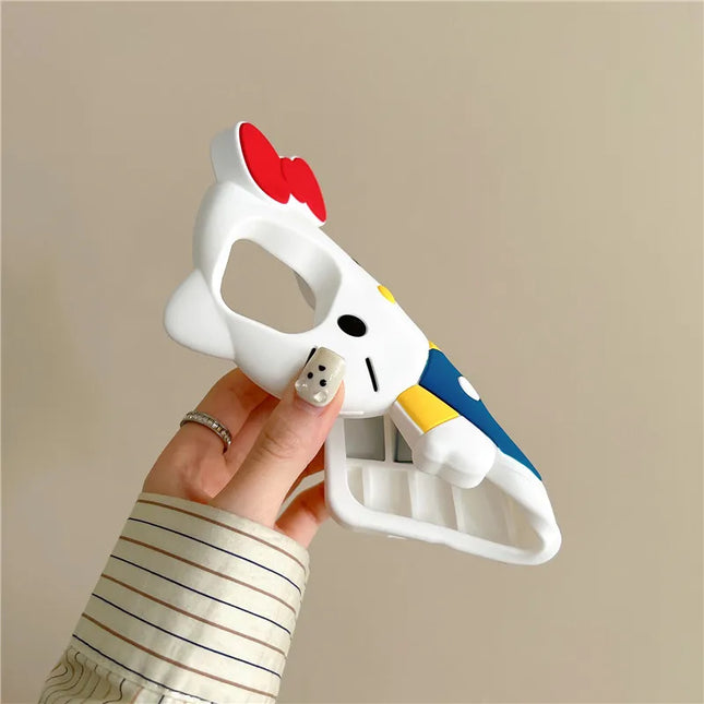 Couple Gift Blue Braces Hello Kitty Cartoon Silicon Back Phone Case for iPhone 12 13 Pro 11 14 15 Pro Max 13 14 Luxury Shell