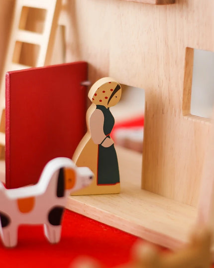 Montessori Game 1Set Of Farm Simulated Wooden Children's Toys Educational Toy Baby Room Decoration Desktop Furnishings Baby Gift