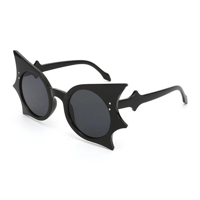 1pc Bat Hip Hop Funny Sunglasses Butterfly Sunglasses Concave Sunglasses Personalized Versatile Sunglasses