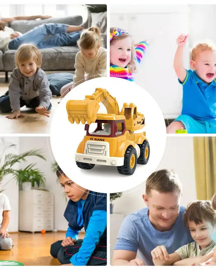 Toy Construction Vehicles Creative Inertia Car Toy Construction Trucks Multipurpose Construction Vehicle Toys Construction
