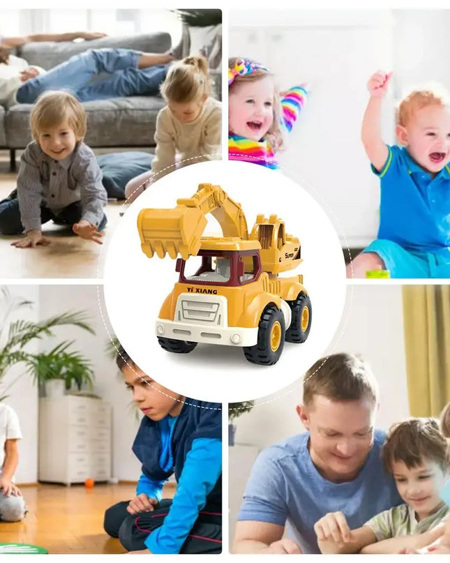 Toy Construction Vehicles Creative Inertia Car Toy Construction Trucks Multipurpose Construction Vehicle Toys Construction