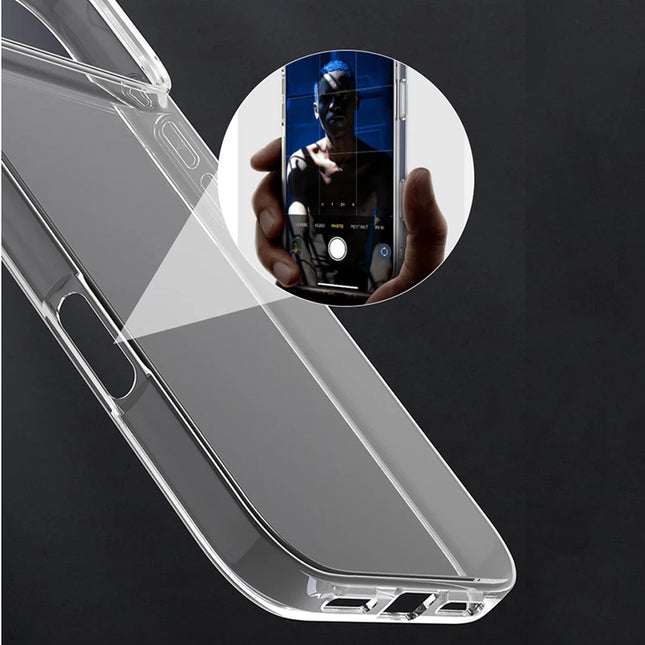 Transparent Soft Silicone TPU Phone Case For iPhone 17 Pro Max Ultra Thin Clear Shockproof Cases For iPhone 17 Air Back Cover