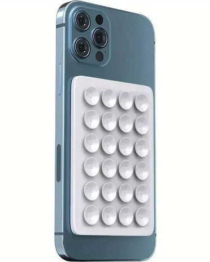 Phone Silicone Suction Cup Holder Multifunctional Suction Cup Wall Stand Square Anti-Slip Single-Sided Case Mount Back Sticker