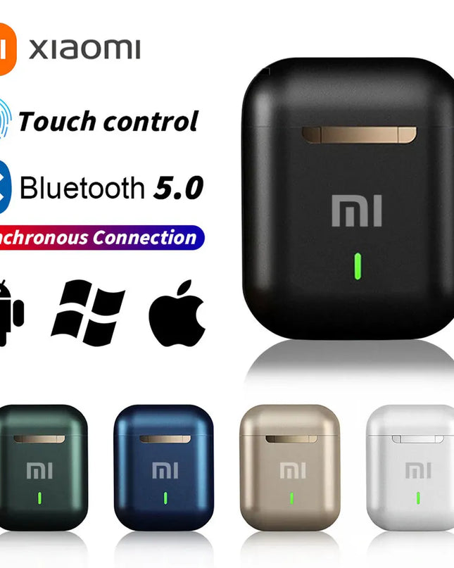 Original XIAOMI J18 Headset Wireless Earphones Bluetooth Headphones Sport Game TWS Earbuds In Ear With Mic Touch True For Stereo