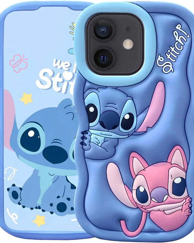 Silicone Wave Stitch Soft Cover Case For iPhone 16 15 14 13 12 11 Pro Plus mini Max Xs XR 6 7 8 SE