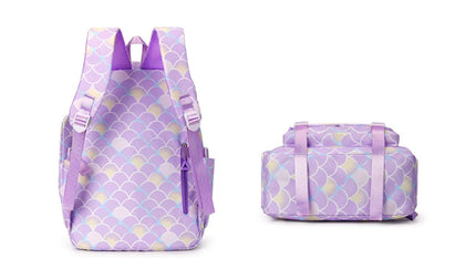 3pcs Hello Kitty Colorful Backpack with Lunch Bag Rucksack Casual School Bags for Boys Girls Women Student Teenagers Sets