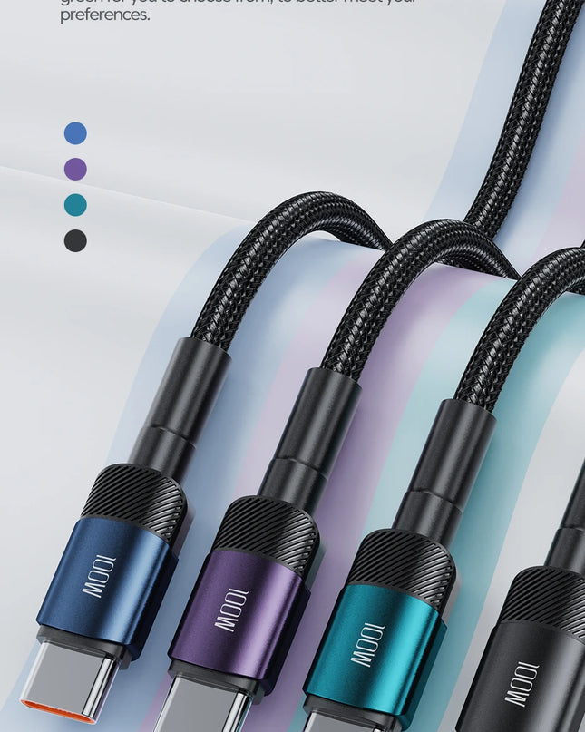 Toocki USB Type C Cable Fast Charging USB C Charger Cord For iPhone 15 14 13 12 11 Huawei P40 P30 Realme Oppo Oneplus Samsung