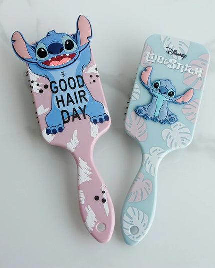 2025 Stitch Comb Series Cartoon needle around Air cushion massage comb for Kids Girl student comb gift