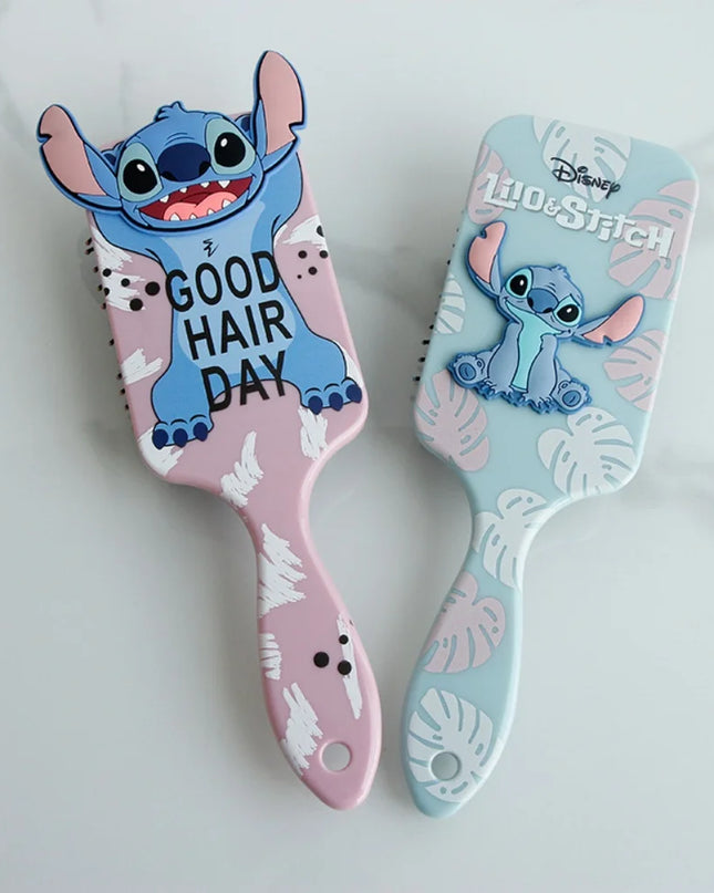 2025 Stitch Comb Series Cartoon needle around Air cushion massage comb for Kids Girl student comb gift