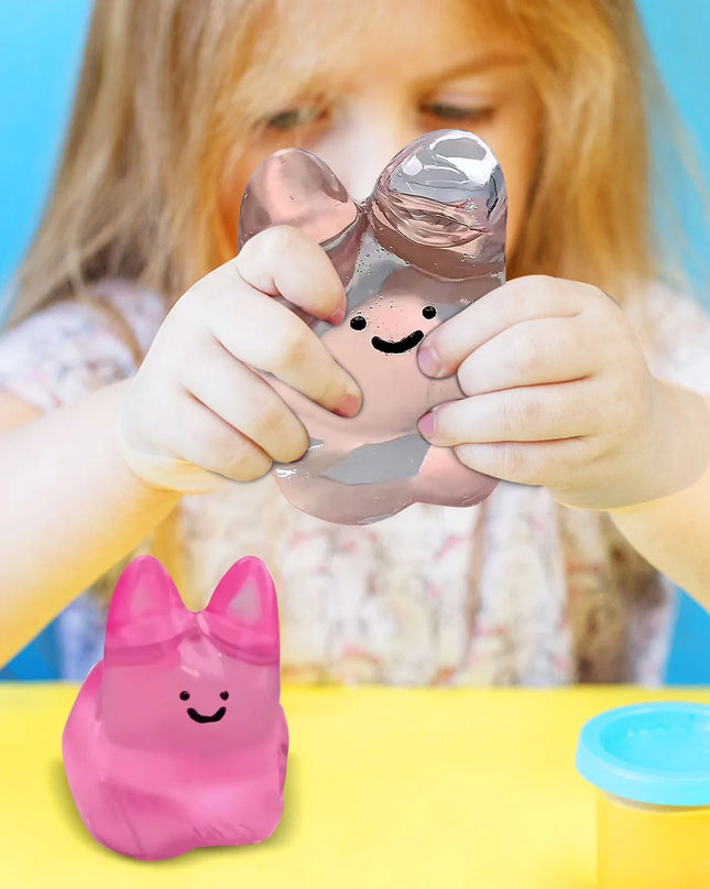 Squishy Bubble Pop Fidget Toy, Squeeze Sensory Ball & Octopus Popper, Anti-Anxiety Toy for Adults Kids, ASMR Fun Party Gift