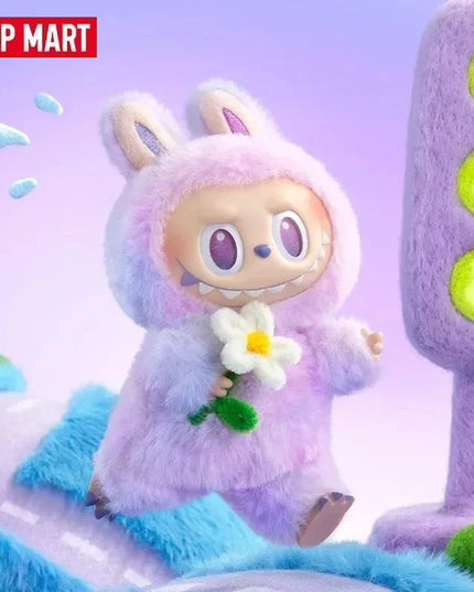 POP MART Cute Decoration The Monsters Plush Doll  Blind mystery Box Big into Energy Series V3.0 Toy For Collection Home Labubu