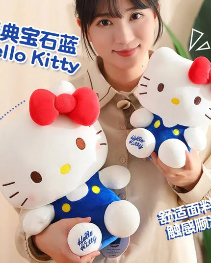 Hello Kitty Anime Hello Kitty Stuffed Toys Plushier Soft Pillow Birthday Gifts For Girls Kawaii Hello Kitty Plush Dolls
