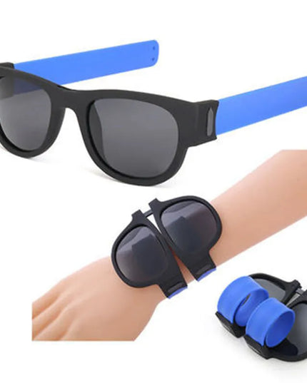 New Folding Snap Ring Riding Sunglasses Sunglasses Sunglasses for Men Sunglasses Folding Bracelet SunGlasses UV400